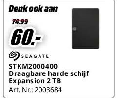 STKM2000400 Draagbare harde schijf Expansion 2 TB