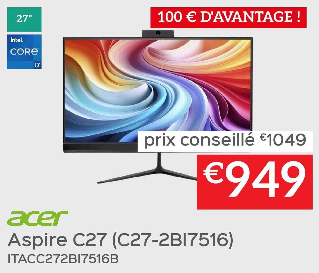 Aspire C27 (C27-2BI7516)