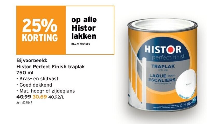 Histor Perfect Finish traplak 750 ml