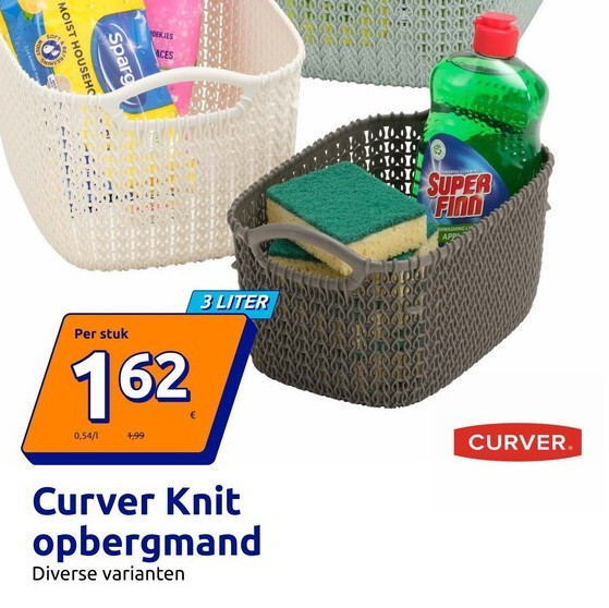 Curver Knit opbergmand 3 LITER