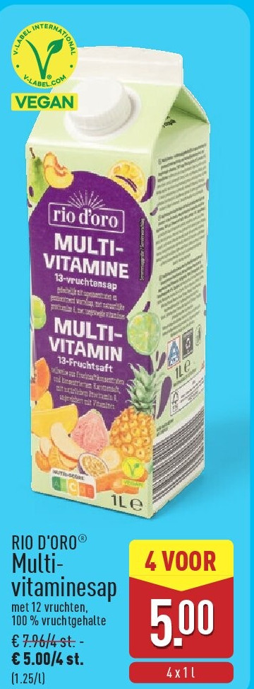 Multi vitaminesap