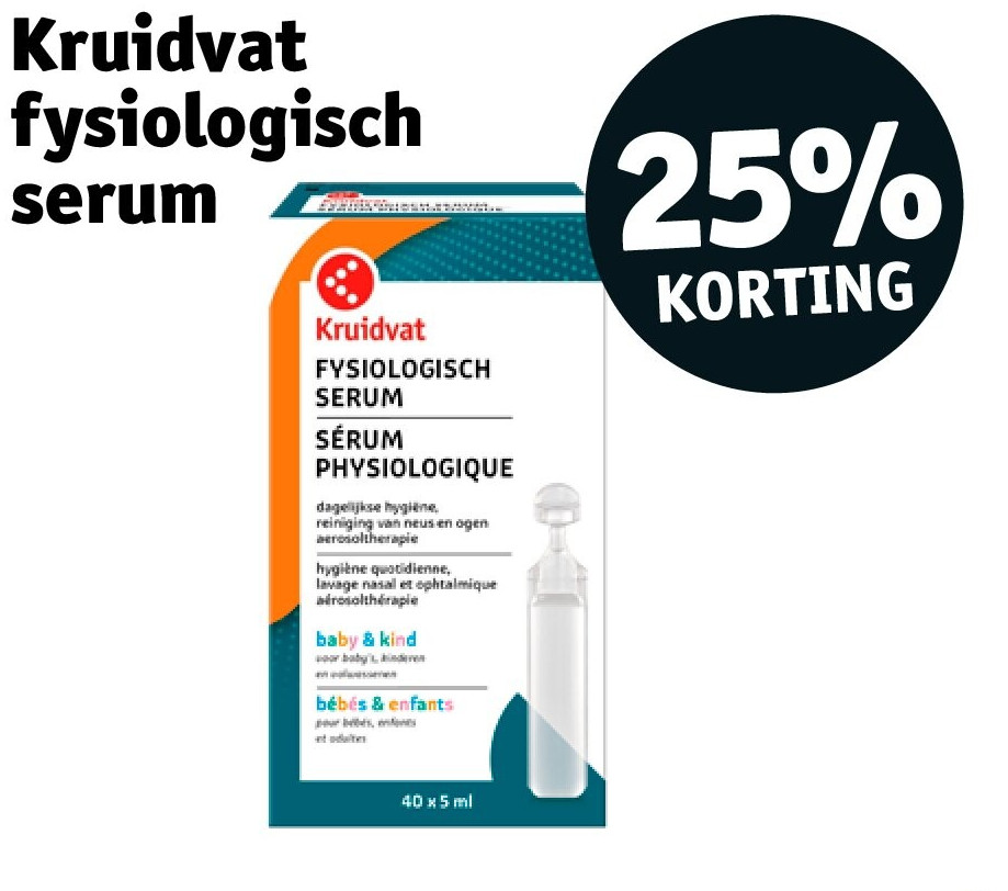 Kruidvat fysiologisch serum