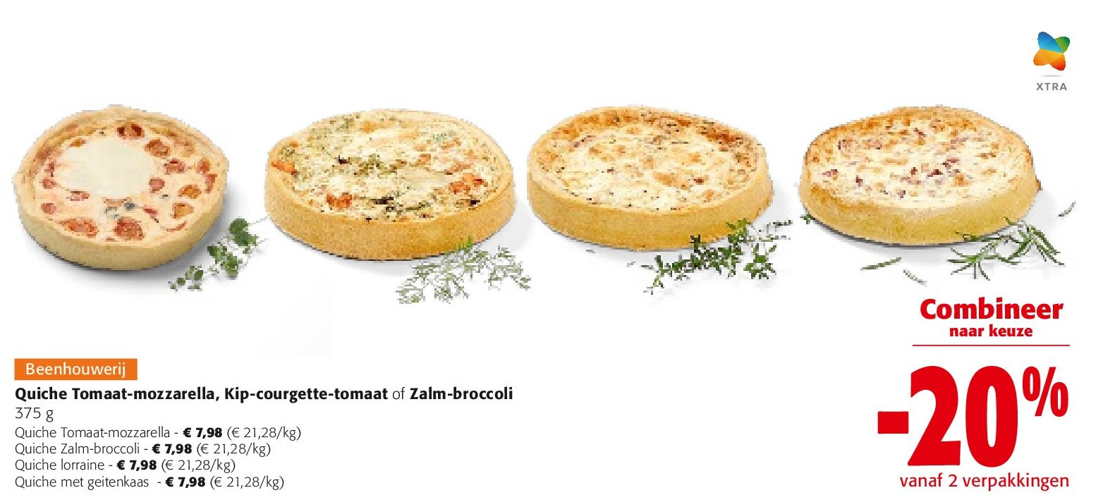 Quiche Tomaat-mozzarella