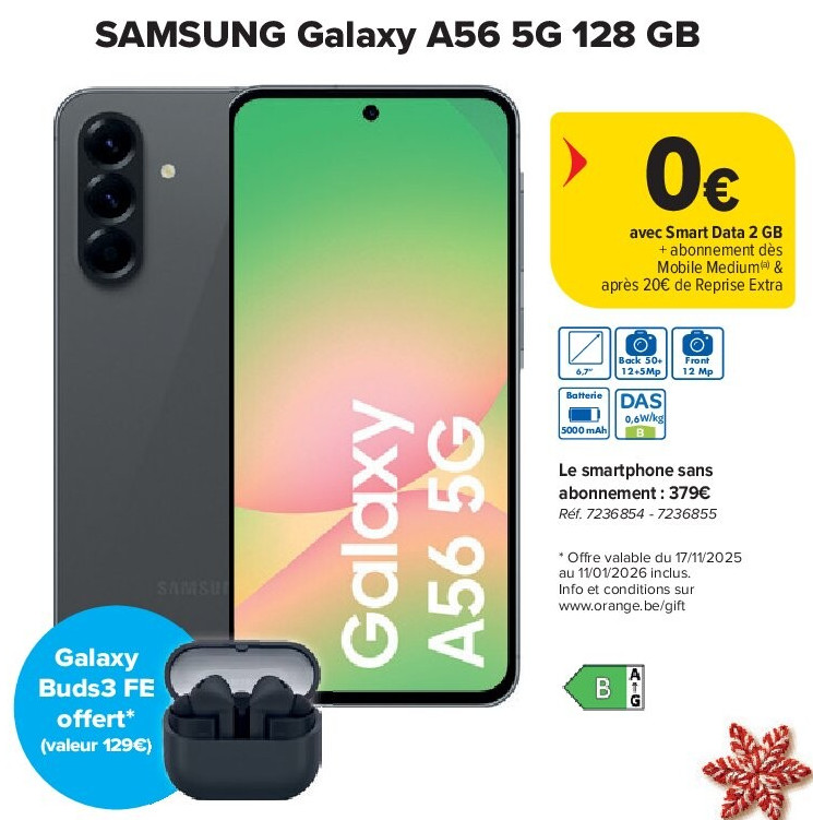 SAMSUNG Galaxy A56 5G 128 GB