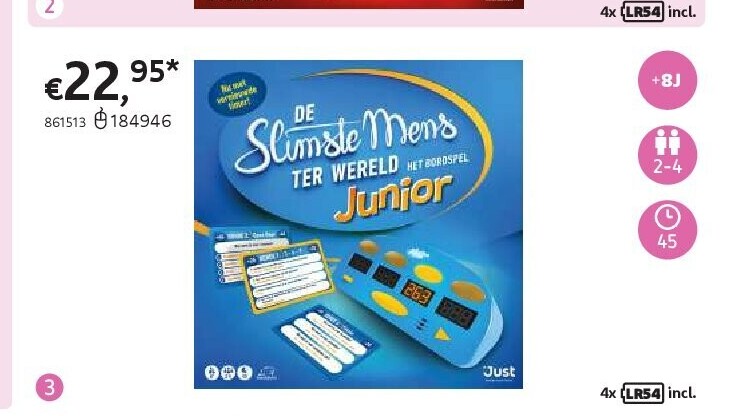 DE SLIMSTE MENS TER WERELD JUNIOR