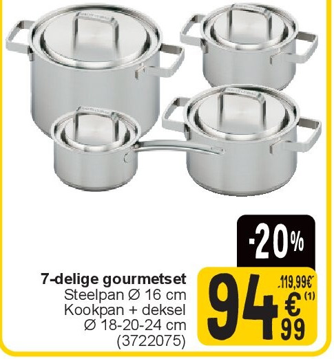 7-delige gourmetset