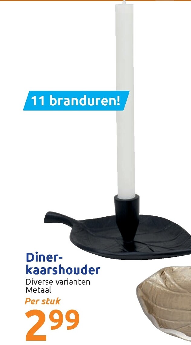 Diner kaarshouder