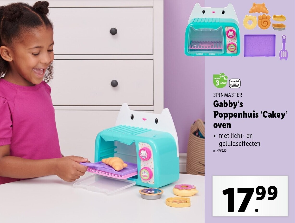 Gabby‘s Poppenhuis ‘Cakey’ oven