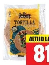 Banderos tortilla wraps