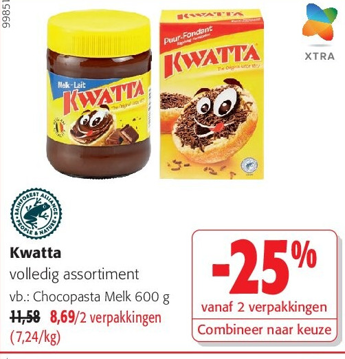Kwatta Chocopasta Melk 600 g