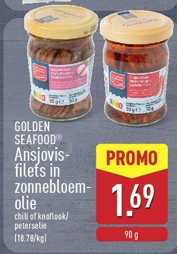 Ansjovis- filets in zonnebloemolie