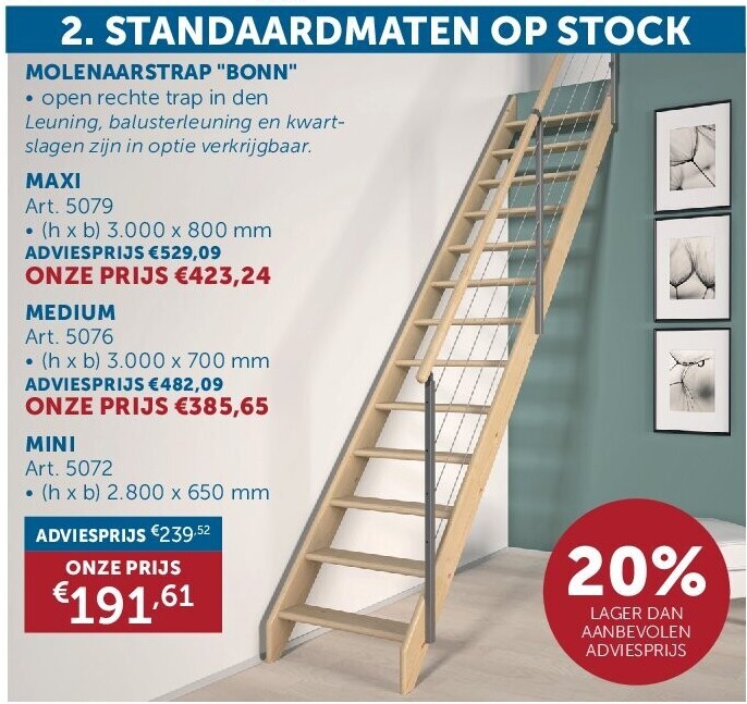 MOLENAARSTRAP "BONN"