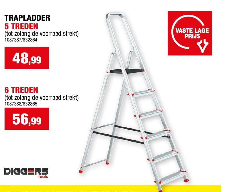 TRAPLADDER 5 TREDEN