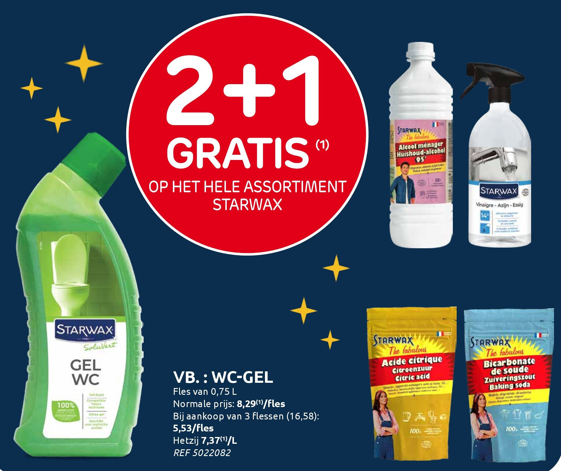 Starwax Soluvert WC-gel 0,75 L