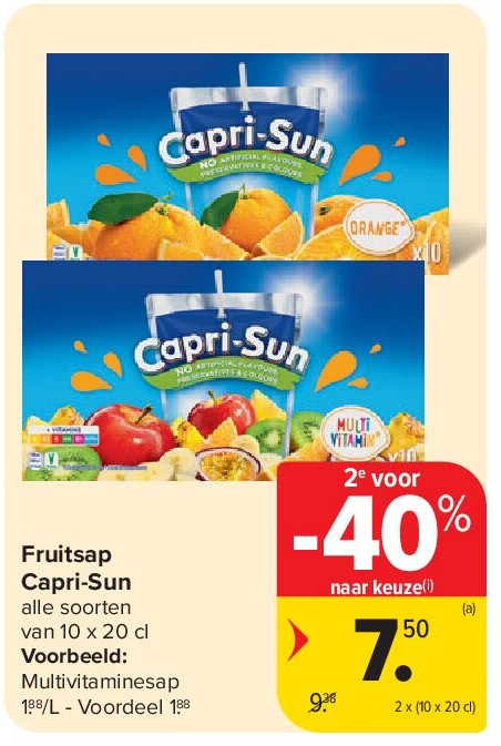 Fruitsap Capri-Sun