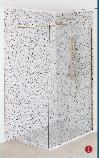 DOUCHEBAK "MOBY" [ 1 ] TERRAZZO