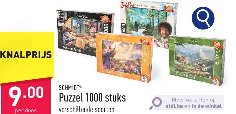 Puzzel 1000 stuks