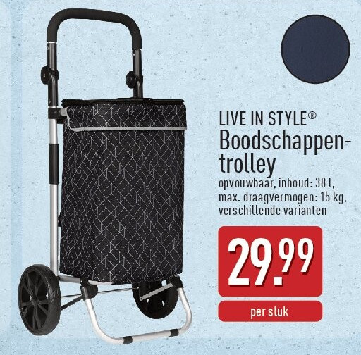 Boodschappen­ trolley