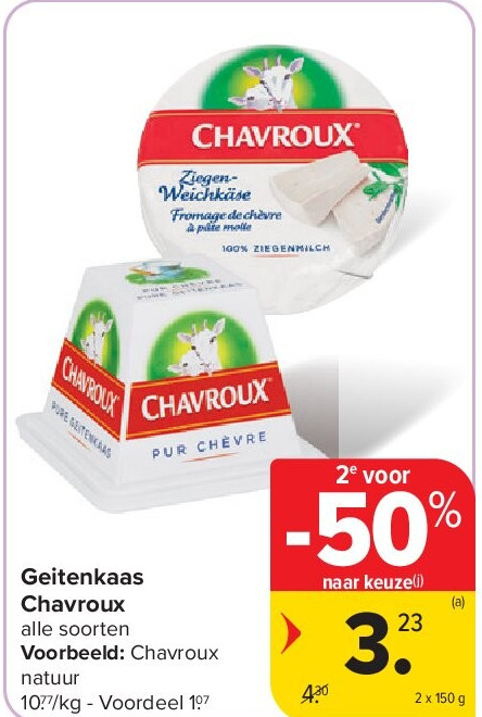 Geitenkaas Chavroux