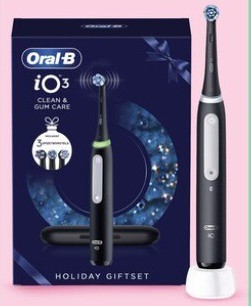 Oral-B iO3 elektrische tandenborstel holiday giftset