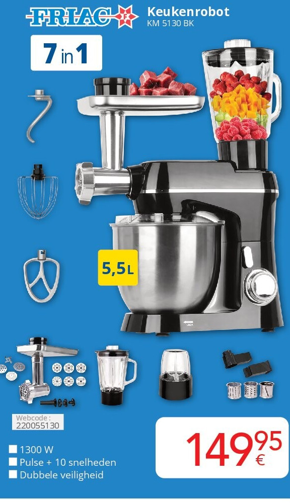 Keukenrobot KM 5130 BK