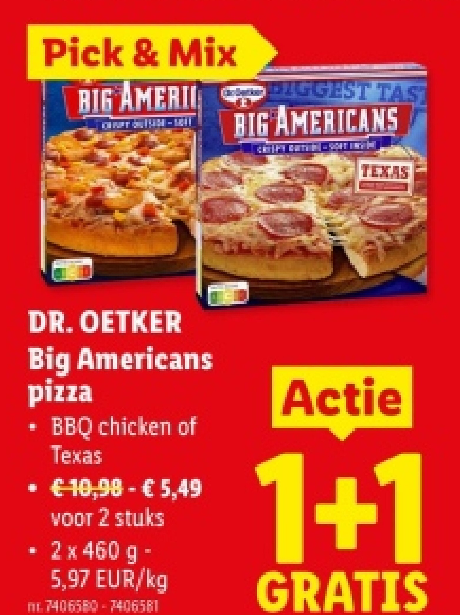 Big Americans pizza