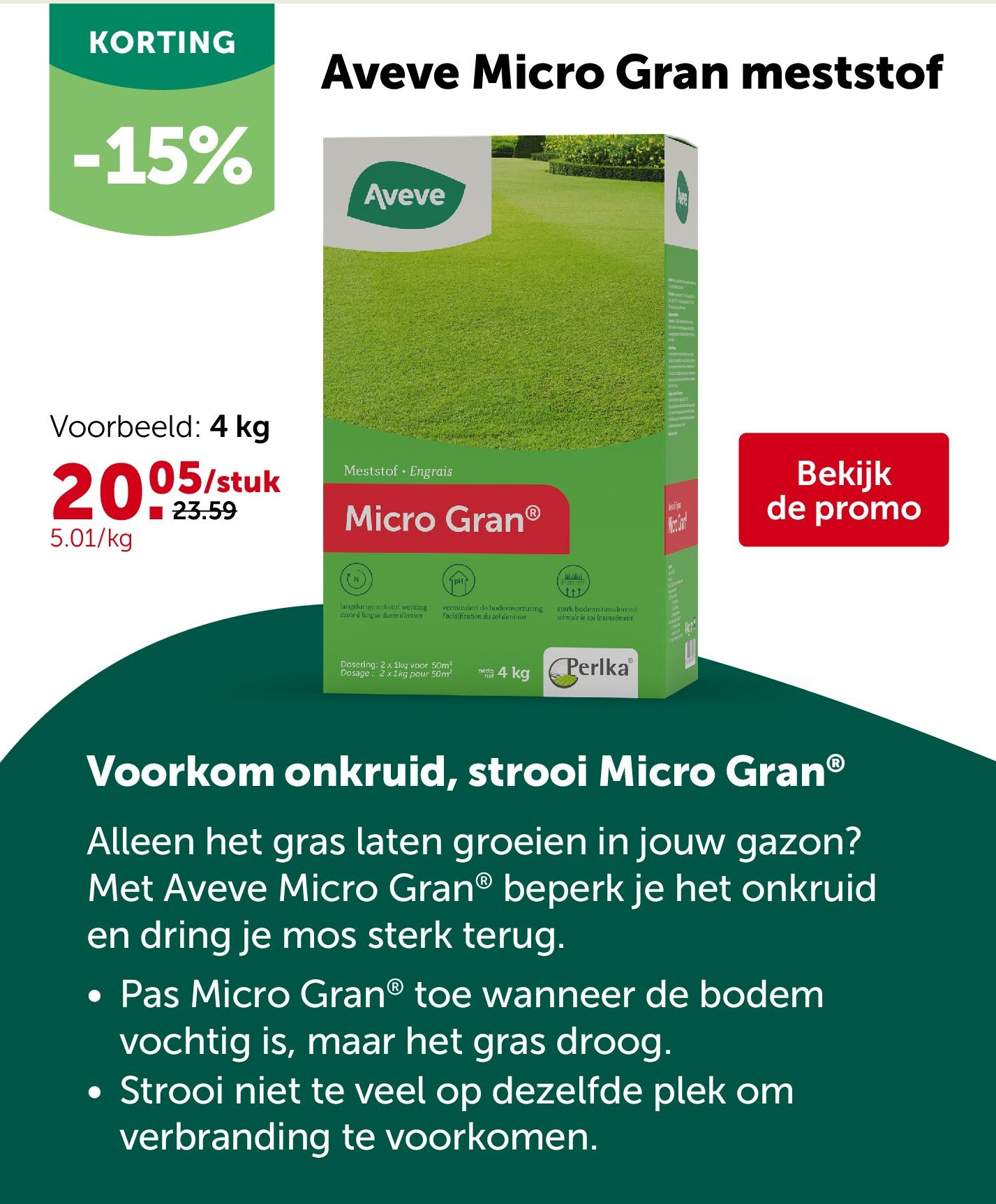 Aveve Micro Gran meststof