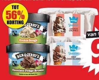 Ben & Jerry's of Hertog ijs