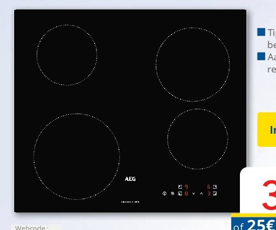 Inductie kookplaat IBS64200CB