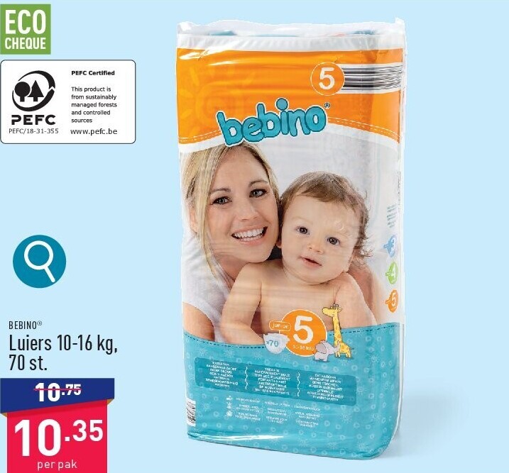 Luiers 10-16kg, 70st.