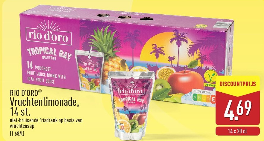 Vruchtenlimonade, 14st.