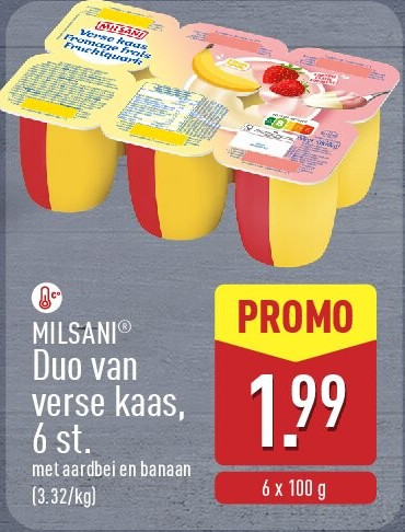 Duo van verse kaas, 6st.