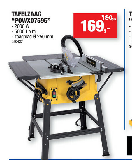 TAFELZAAG POWXO7595"