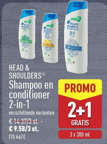 Shampoo en conditioner 2-in-1