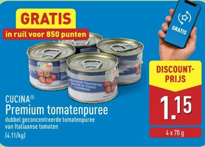 Premium tomatenpuree