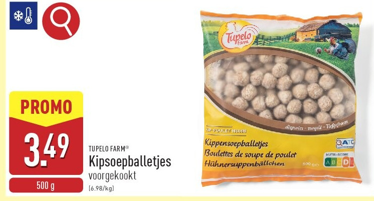 Kipsoepballetjes