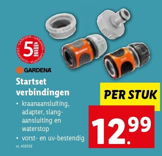 Startset verbindingen