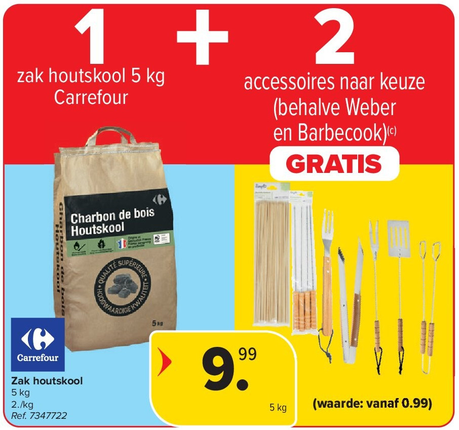 Zak houtskool