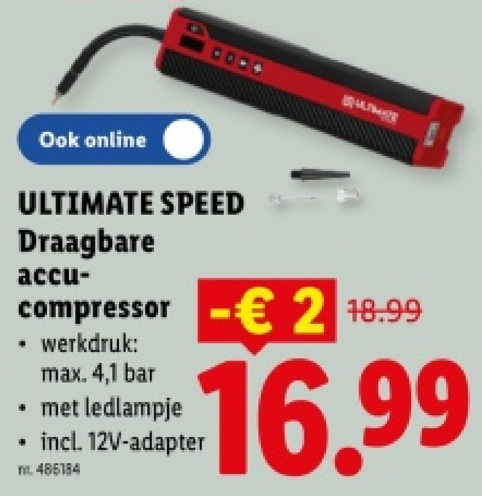 Draagbare accucompressor