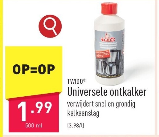 Universele ontkalker