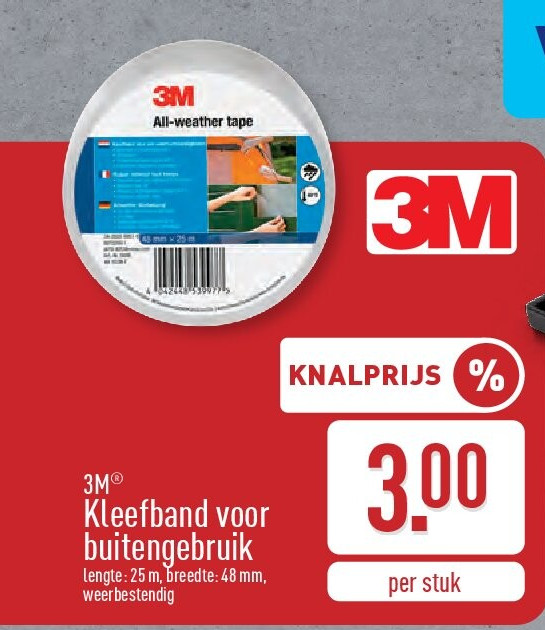 Kleefband voor buitengebruik