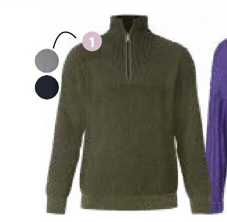 Gebreide trui of coltrui maten M t.e.m. XL