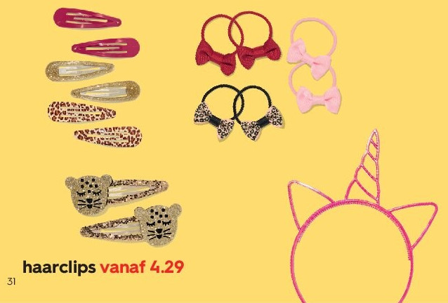 haarclips vanaf