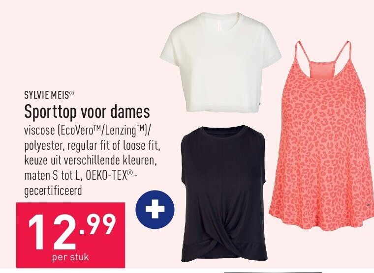 Sporttop voor dames