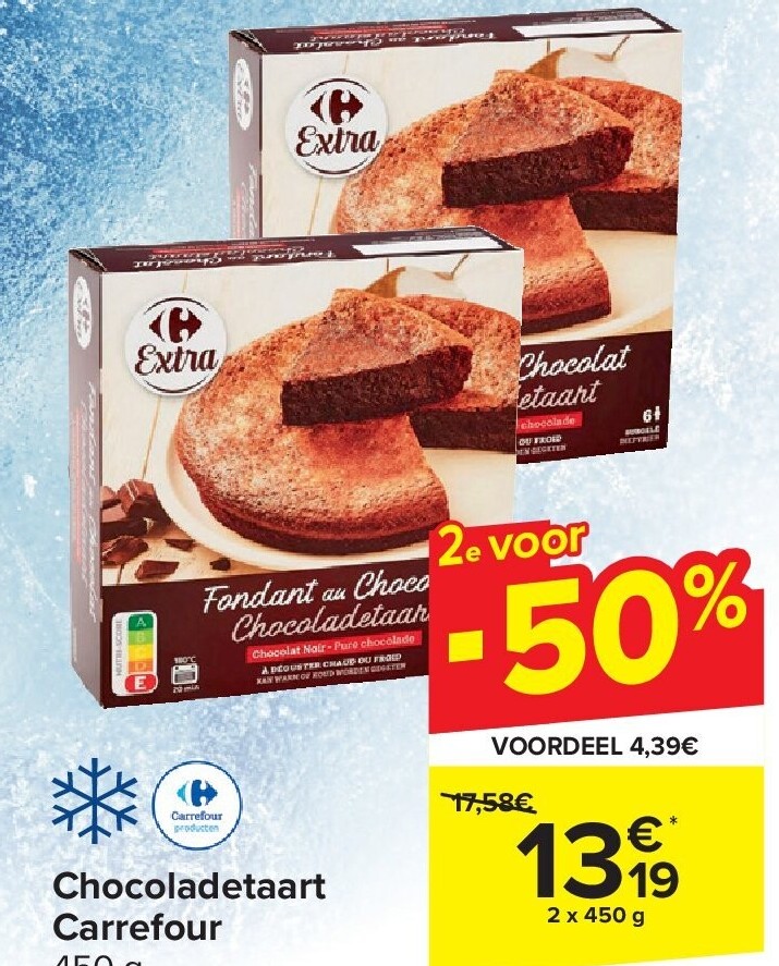 Chocoladetaart Carrefour