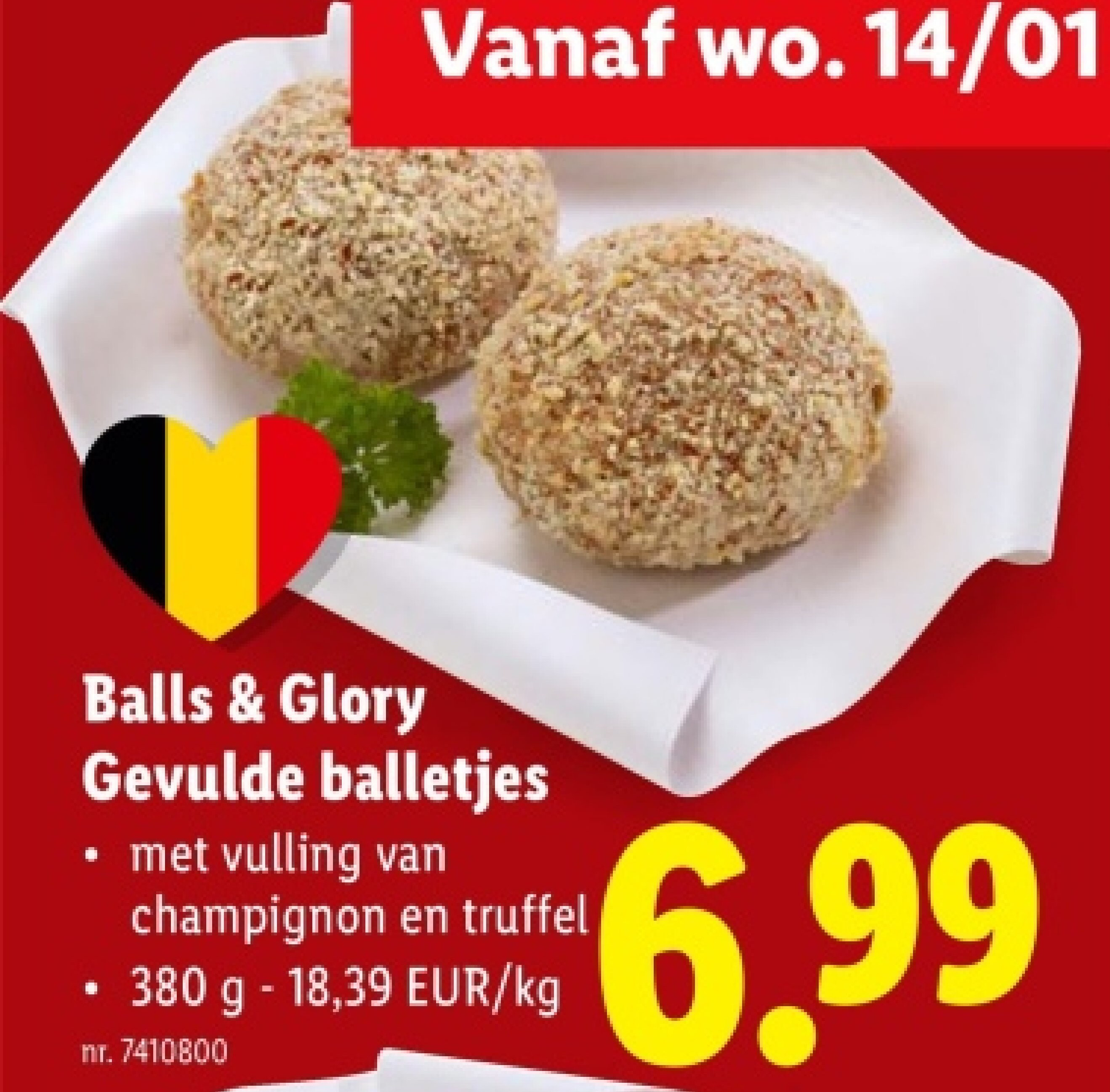Balls & Glory Gevulde balletjes