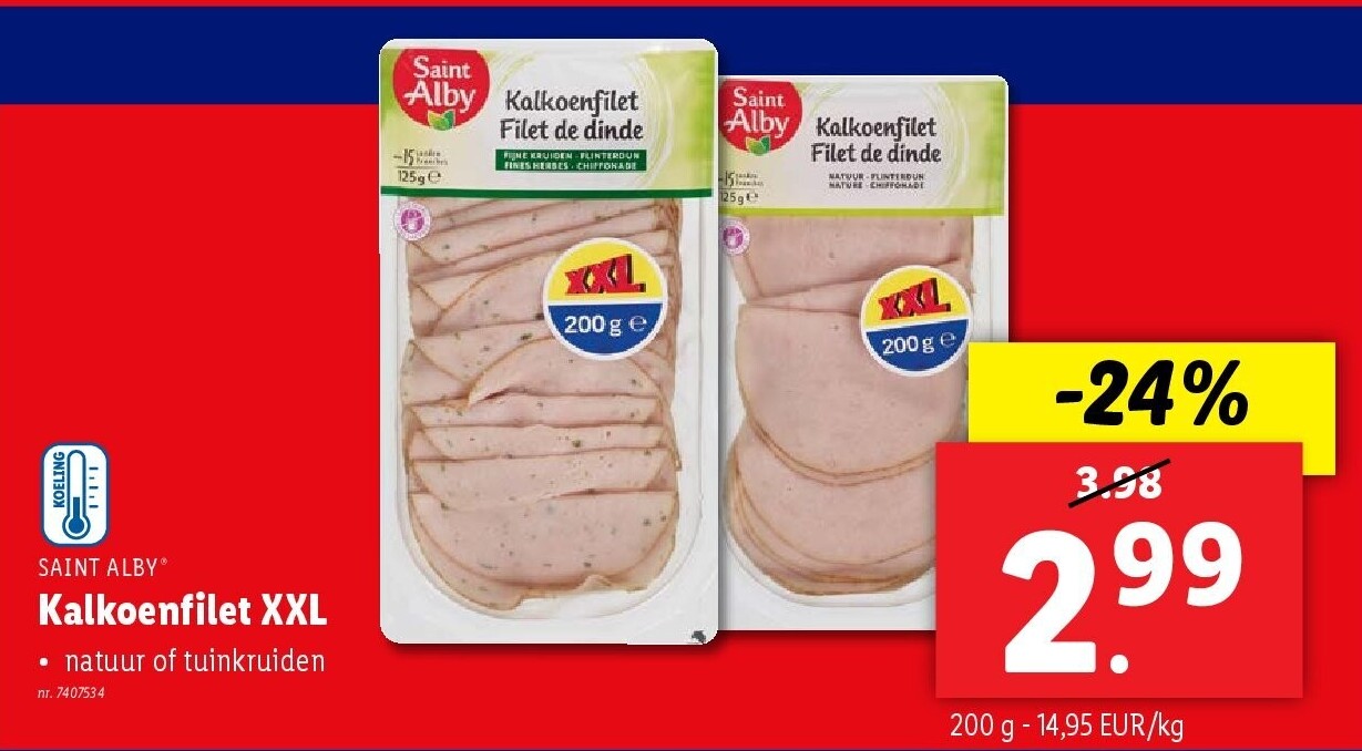 Kalkoenfilet XXL