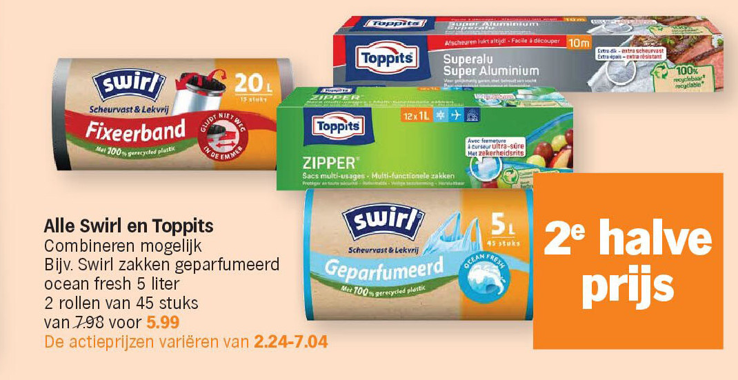 Alle Swirl en Toppits