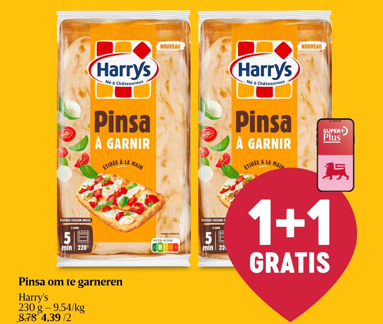 Pinsa om te garneren