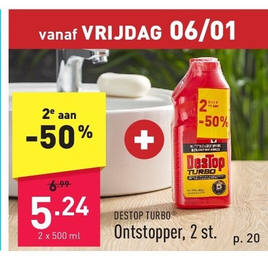 Ontstopper, 2 st.